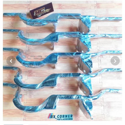 foot step besi barstep depan rxking new peredam repro cetakan sesuai OriginaL rx king