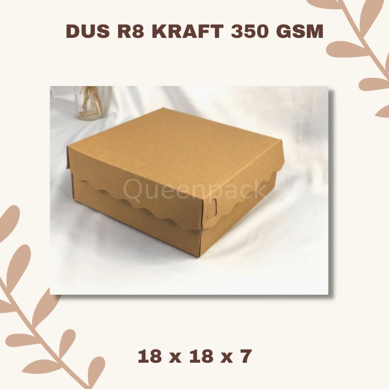 

DUS KRAFT R8 350 GSM | BOX KRAFT R8 350 GSM | SNACK BOX | KARDUS KUE BASAH | KARDUS JAJAN | KARDUS DUPLEX