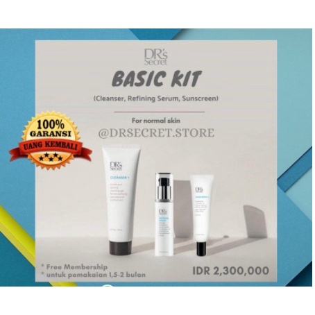 [ PROMO ] - DR’s Secret Basic Set - Dr Secret Paket Basic - DRS Secret Paket Basic