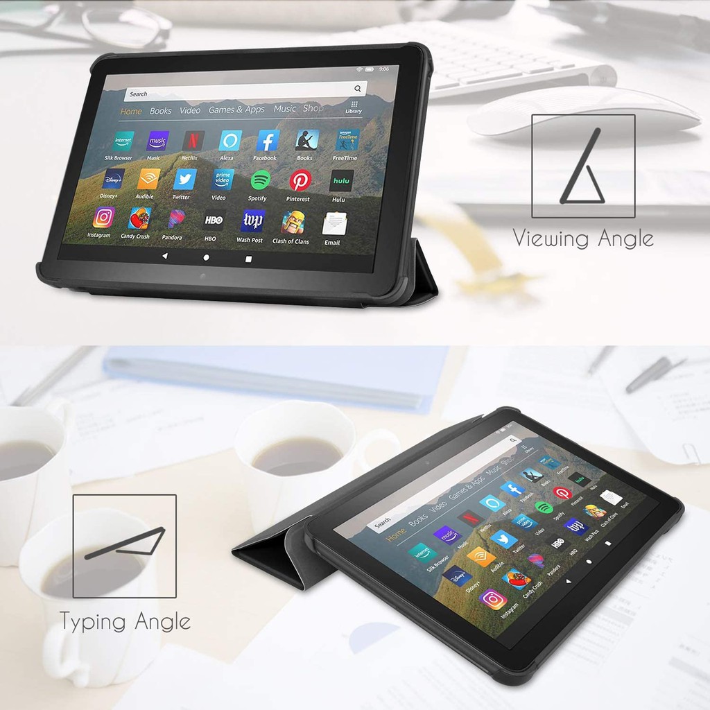 FIRE HD 8 dan 8+ case PU (2020 EDITIONS ONLY)