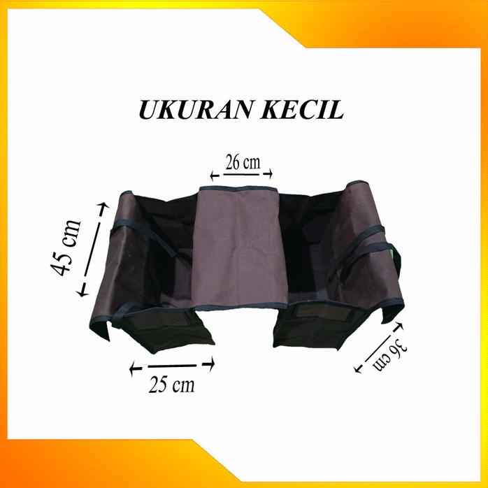 Bag Canvas - Tas Motor Kuat Bahan Canvas Bima Ukuran Kecil Original Jawara Bandung