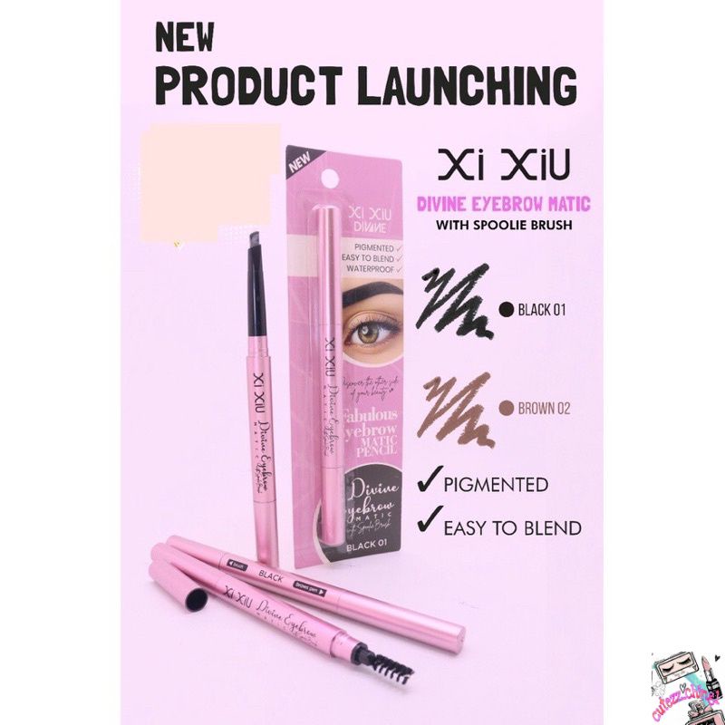 ☃Cutezz_Ching1☃Xi Xiu Divine Eyebrow Matic - Pensil Alis Putar