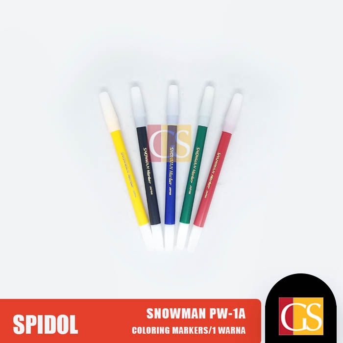 

SPIDOL KECIL SNOWMAN PW1A 1 PCS HITAM MERAH HIJAU KUNING BIRU