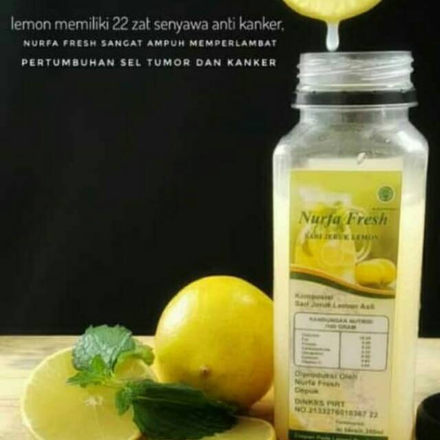 

Nurfa Fresh Sari Jeruk Lemon