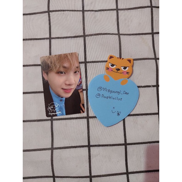 YOONGI MEMORIES 2019 BLURAY PHOTOCARD