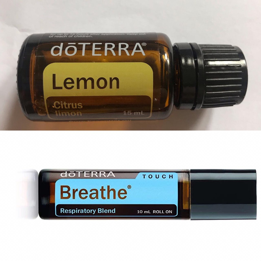 PAKET HEMAT DOTERRA LEMON + BREATHE TOUCH LEBIH BAGUS DARI YOUNG LIVING ESSSENTIAL OIL