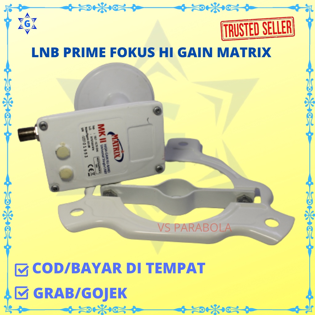 LNB KUBAND MATRIX MK II PRIME FOKUS HI GAIN