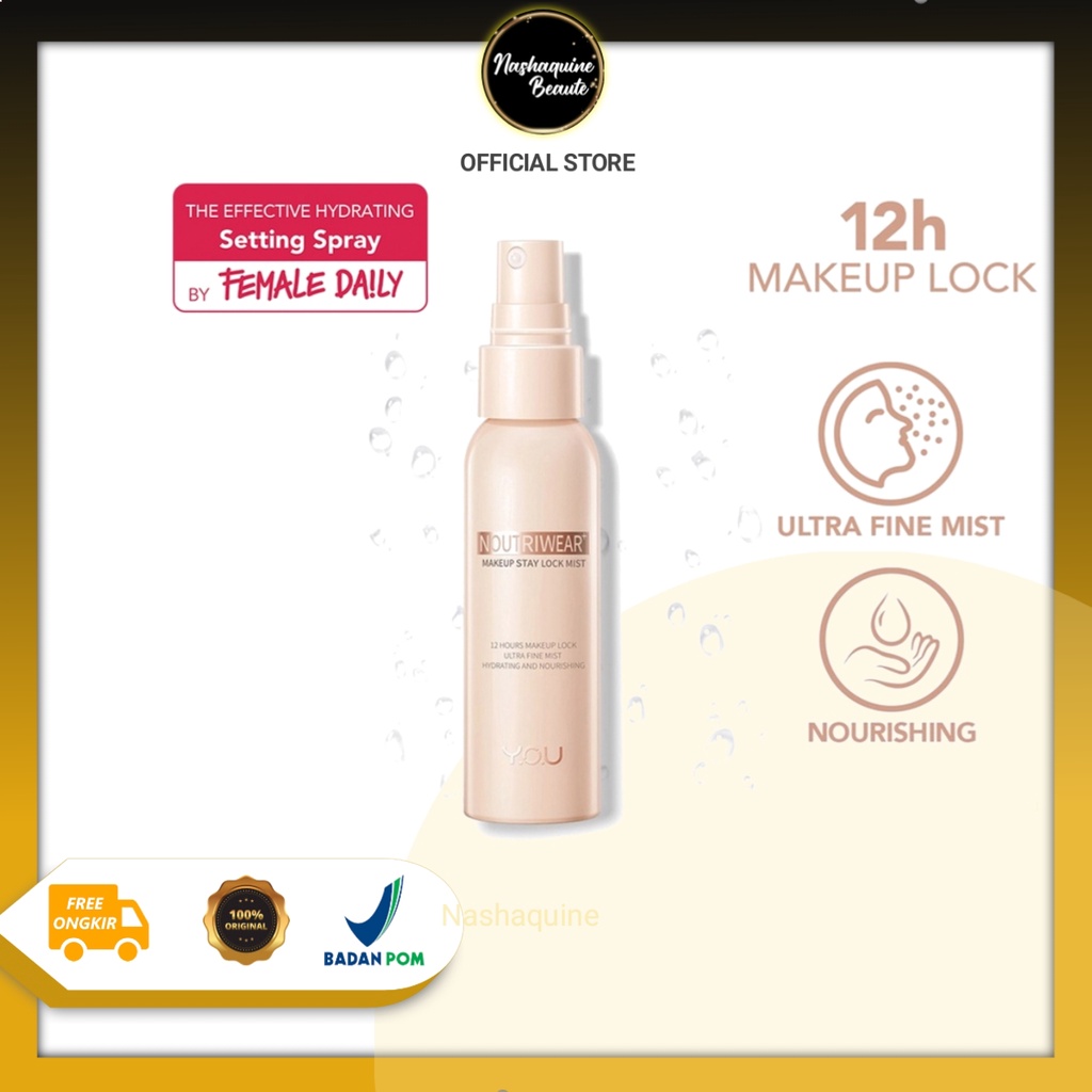 You Noutriwear+ Make Up Stay Lock Mist - Setting Spray