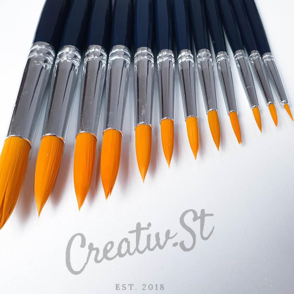 

Terlaku. LZB Kuas Lukis Lyra Giotto ROUND Taklon Art Brush 92 Seller