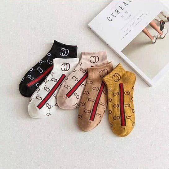 Kaos Kaki Dewasa Motif Gucci SOC239
