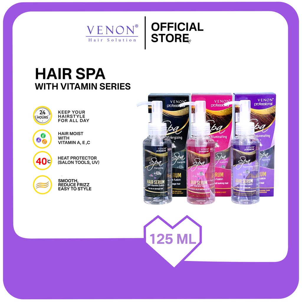 Venon Hair SPA /Vitamin Rambut / Serum Rambut / Hair Vitamin