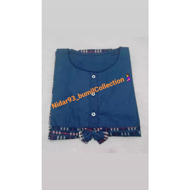 Dres Kotak-Kotak Standar Bumil dan Busui Murah/ Dres Bumil dan Busui Baru