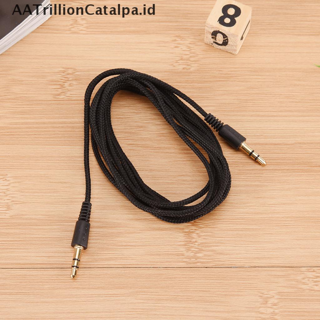 (AATrillionCatalpa) Kabel aux 3.5mm male Ke male Panjang 2m