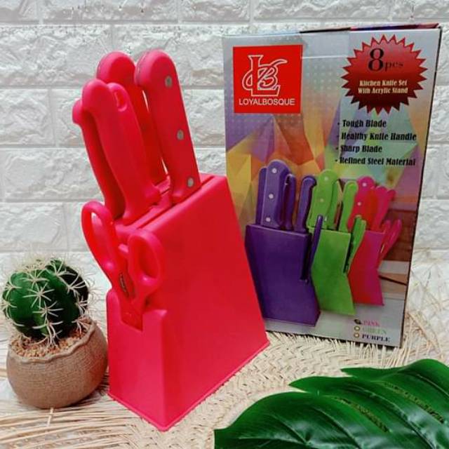 Alat Masak, Set Pisau, Pisau Komplit, Pisau Lengkap