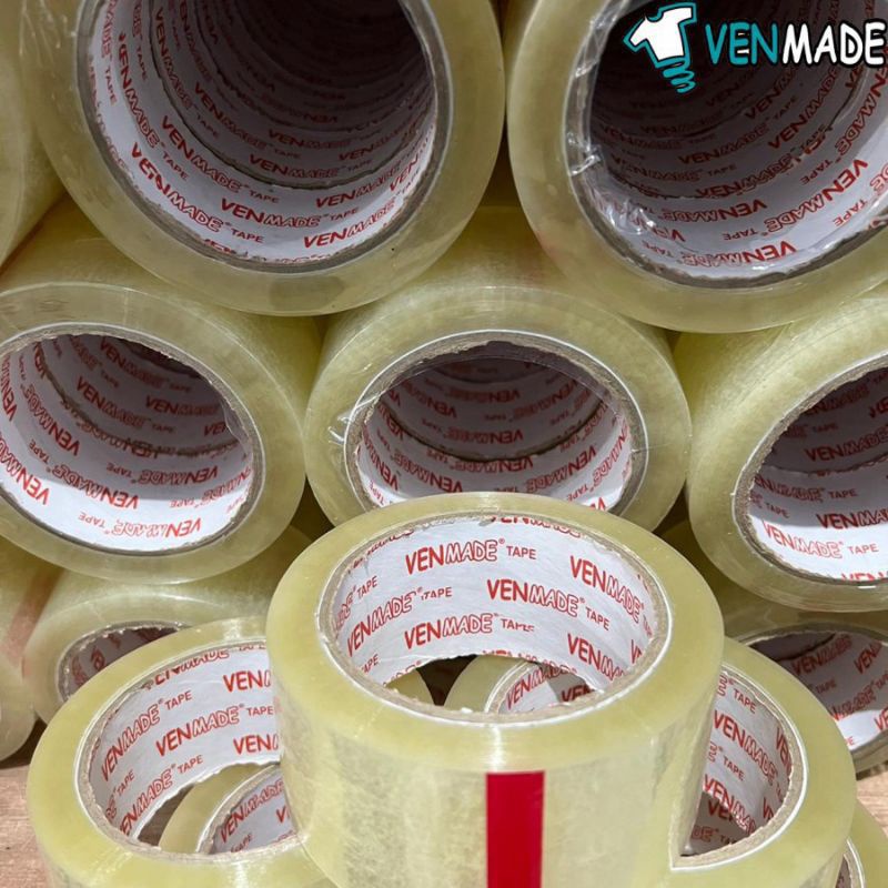 (Grosir Per Dus /72 Roll) LAKBAN BENING 2 INCH 48MM X 100YARD /ROLL - TEBAL -  MERK VENMADE