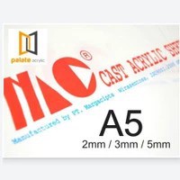 

AKRILIK MARGA CIPTA UKURAN A5 TEBAL 3MM / ACRYLIC