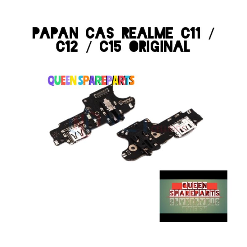PAPAN CAS BOARD CHARGER REALME C11/ C12 / C15 2020 FLEXIBLE CHARGER ORIGINAL