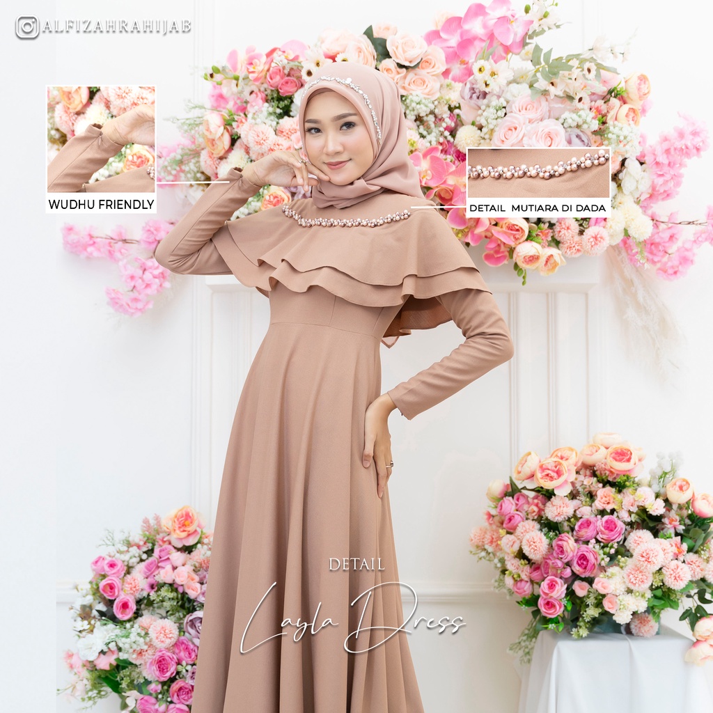 Layla dress (Ready Stok)