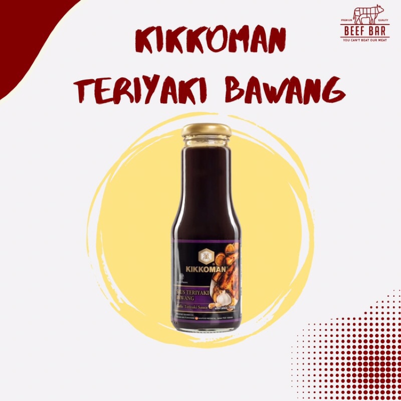 

KIKKOMAN TERIYAKI BAWANG / 300ml KIKKOMAN