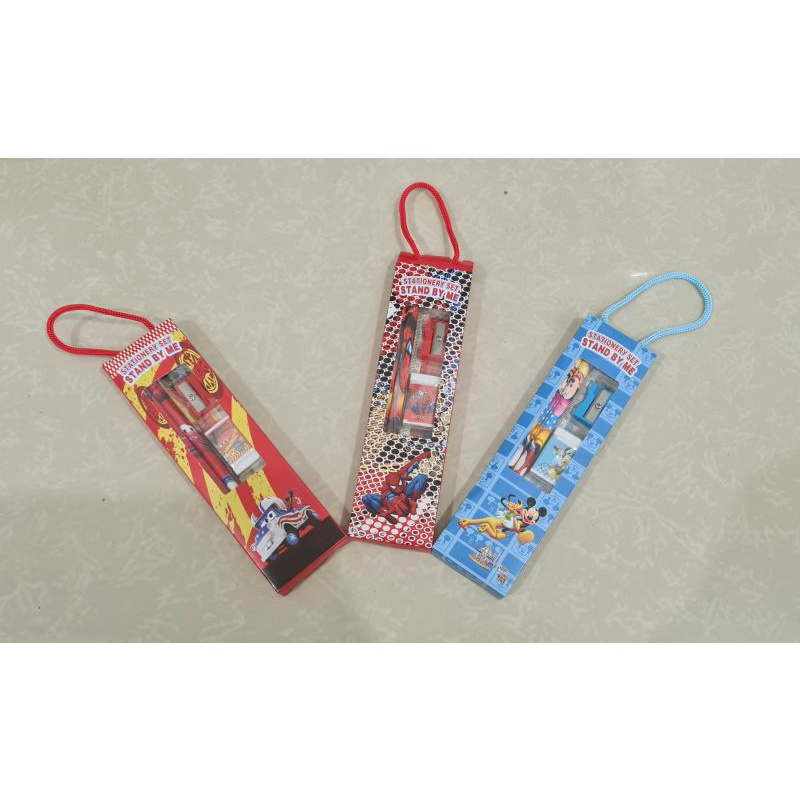 

Alat tulis set cartoon 4 in 1