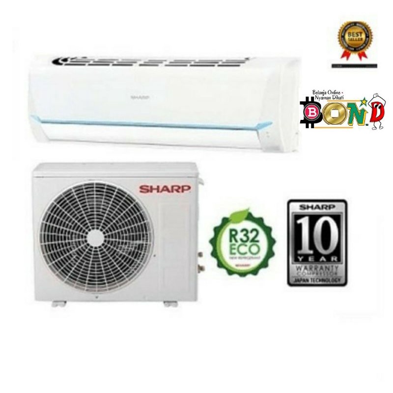 Sharp AC Single Split AHA5SAY | 5SAY 1/2pk made in thailand Garansi Resmi 10thn