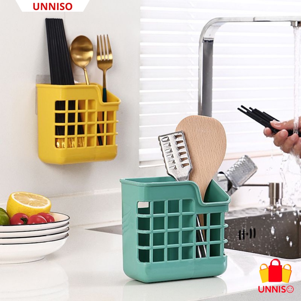 UNNISO - Tempat Sumpit Sendok Storage Basket SB1