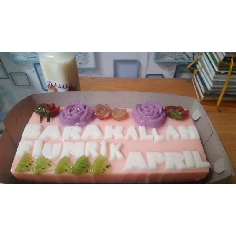 puding loyang persegi panjang