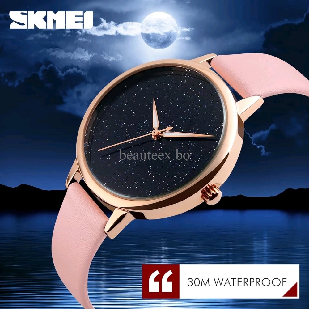 SALE Jam Tangan Wanita Skmei Women Original Model Rolex Casio Water Resistant Ps064