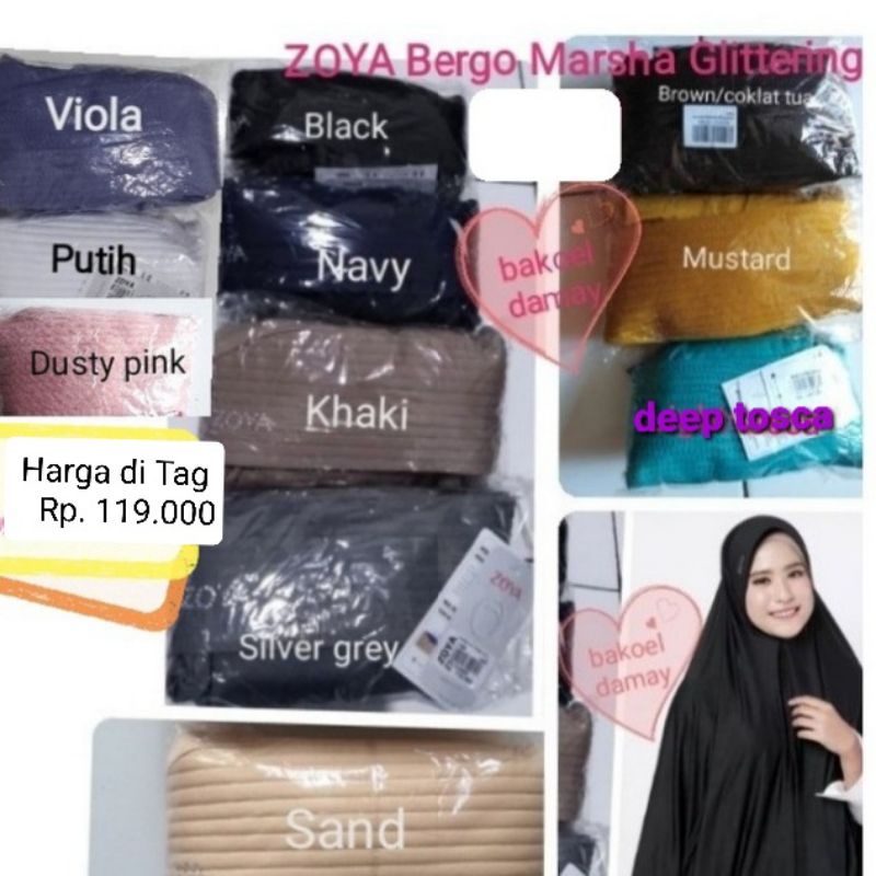 ZOYA Bergo Marsha Glittering