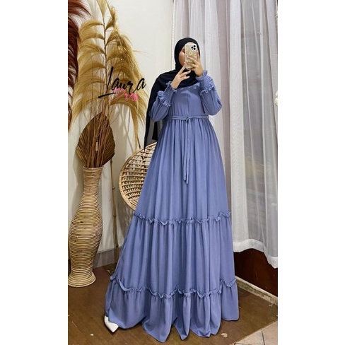 LAURA DRESS/ GAMIS LAURA DRESS CERUTY BABYDOLL/ FULL FURING