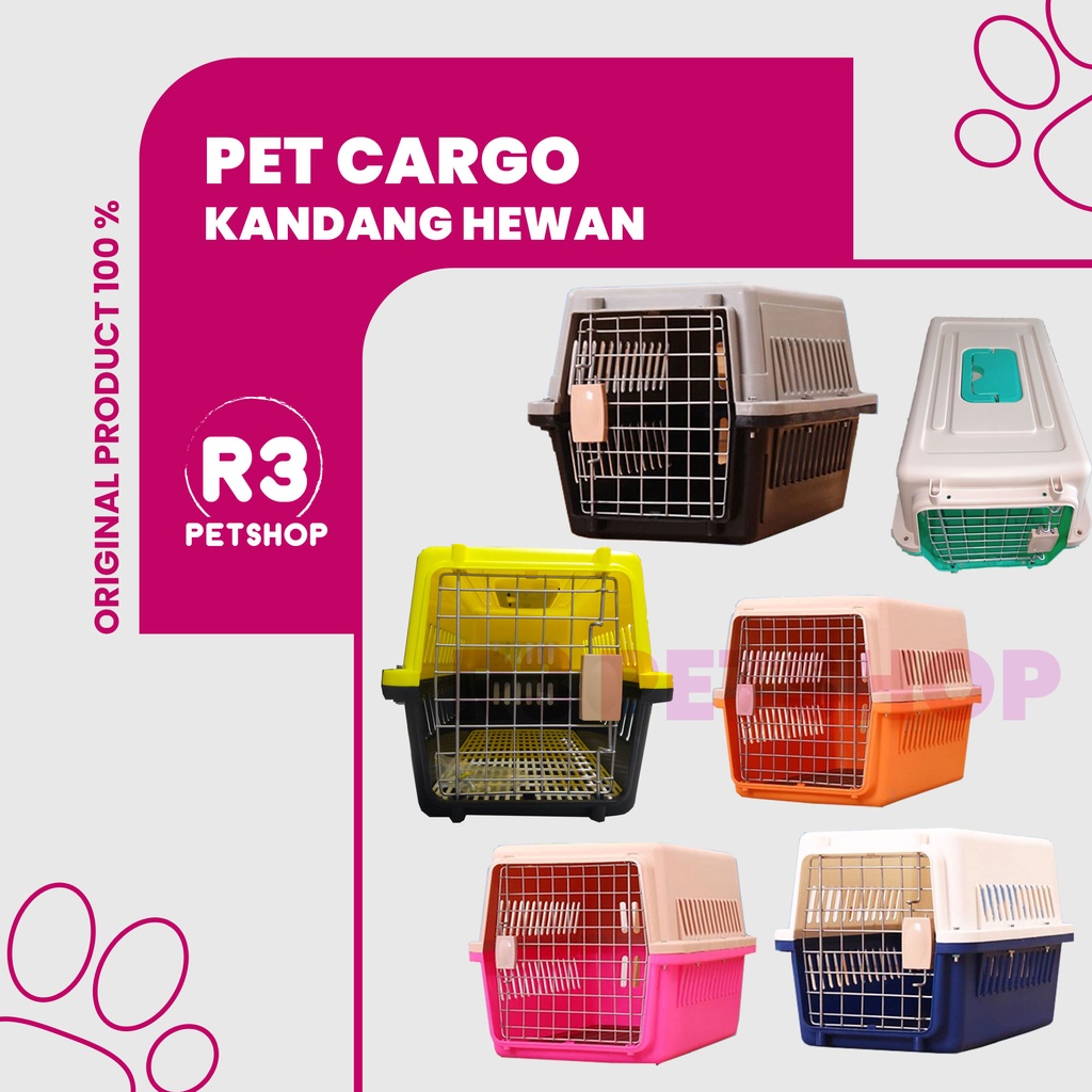 Pet Carrier / Pet Cargo Kucing Anjing dan hewan peliharaan