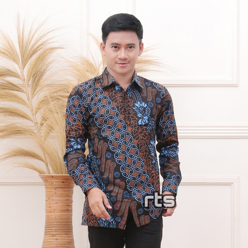 BISA DIBELI TERPISAH BATIK COUPLE FAMILY MOTIF SENOBIRU-KEMEJA PANJANG