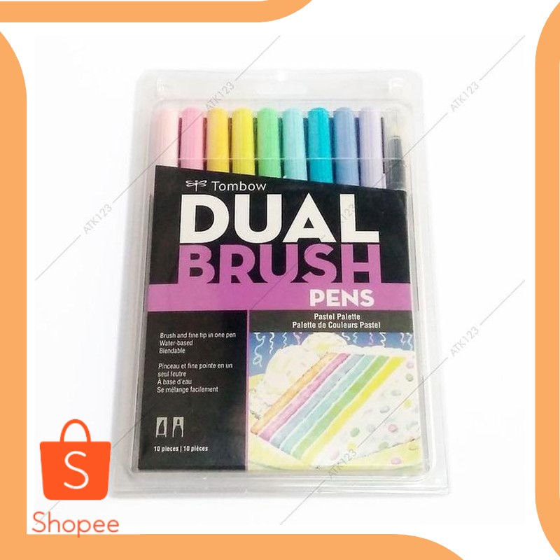 

Dijual tools n parts Spidol Warna Tombow Dual Brush Pens Pastel Palette 20D Limited