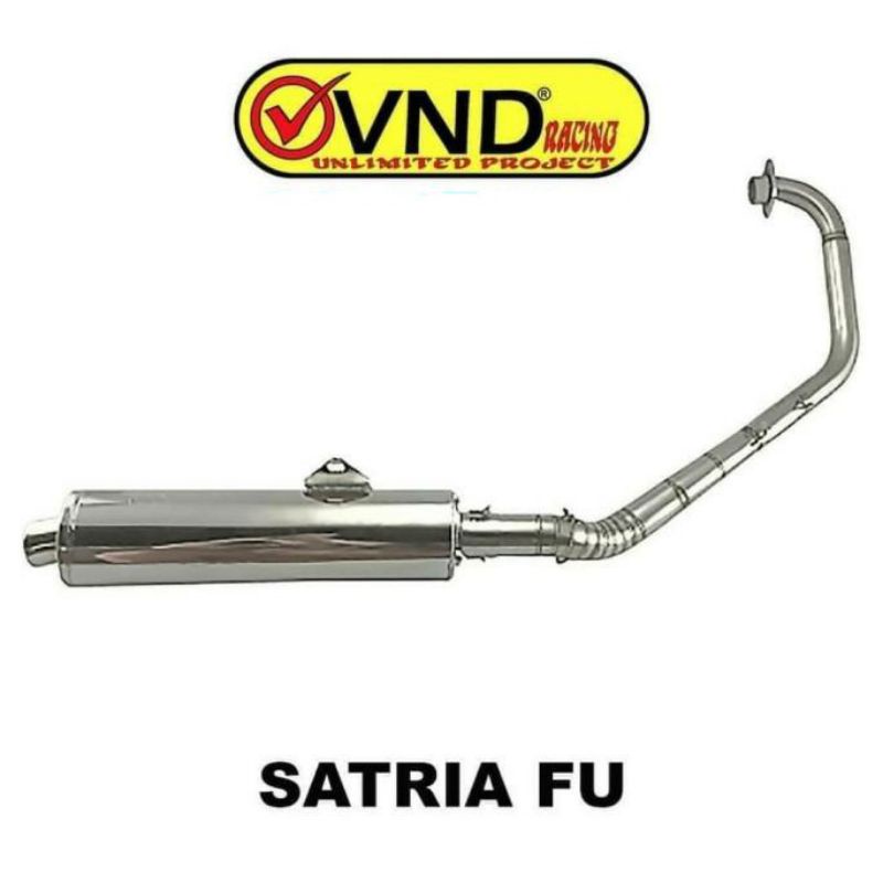 knalpot vnd tsukigi crome satria fu carbu, fu fi