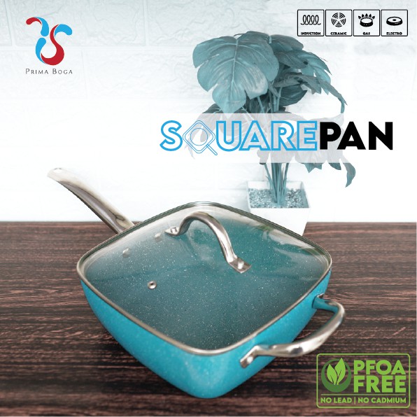 PANCI SQUARE PAN 6 in 1 PRIMA BOGA PREMIUM COOKWARE