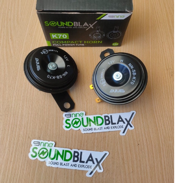 Klakson Motor Mobil Soundblax 9Nine Luminos 1 Set