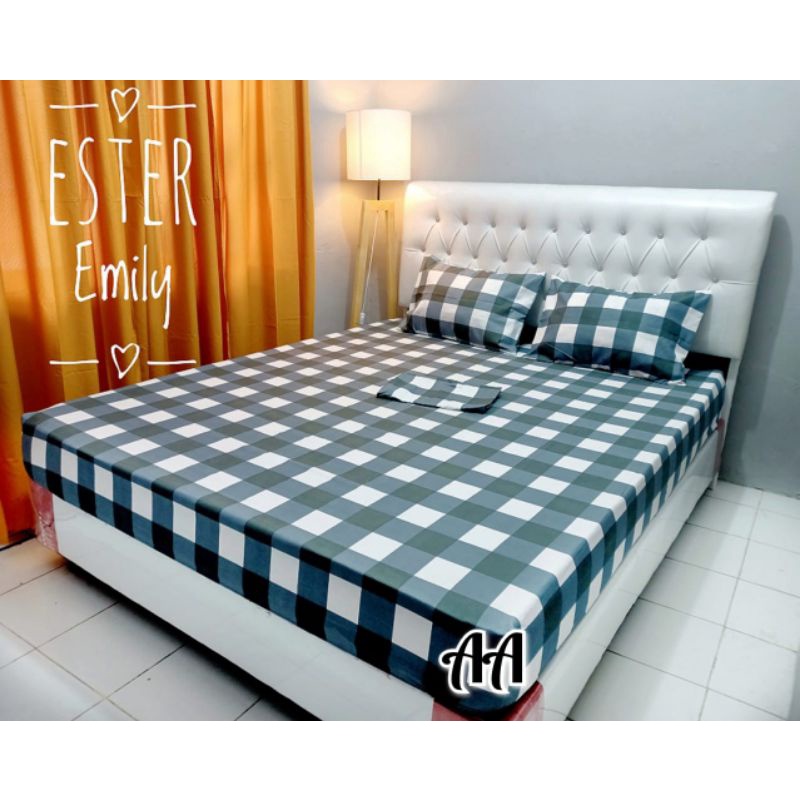 Sprei kotak ester emily