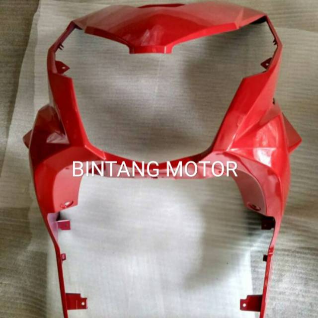 Dasi tameng honda beat esp warna merah original honda