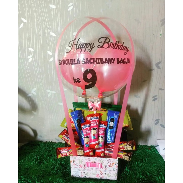 BUCKET SNACK BALON/BUCKET SNACK/BUCKET WISUDA/BUCKET ULANG TAHUN