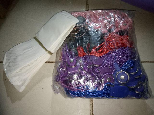Packing Plastik Klip Aksesoris / Ziplock Zipper / Zip Lock 13 X 23 Cm