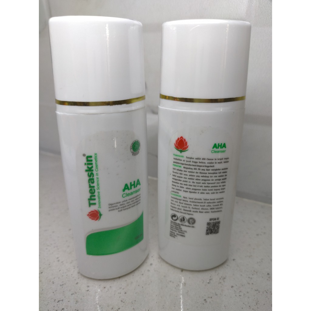 Theraskin Flek AHA Cleanser - PEMBERSIH WAJAH - Sabun Flek