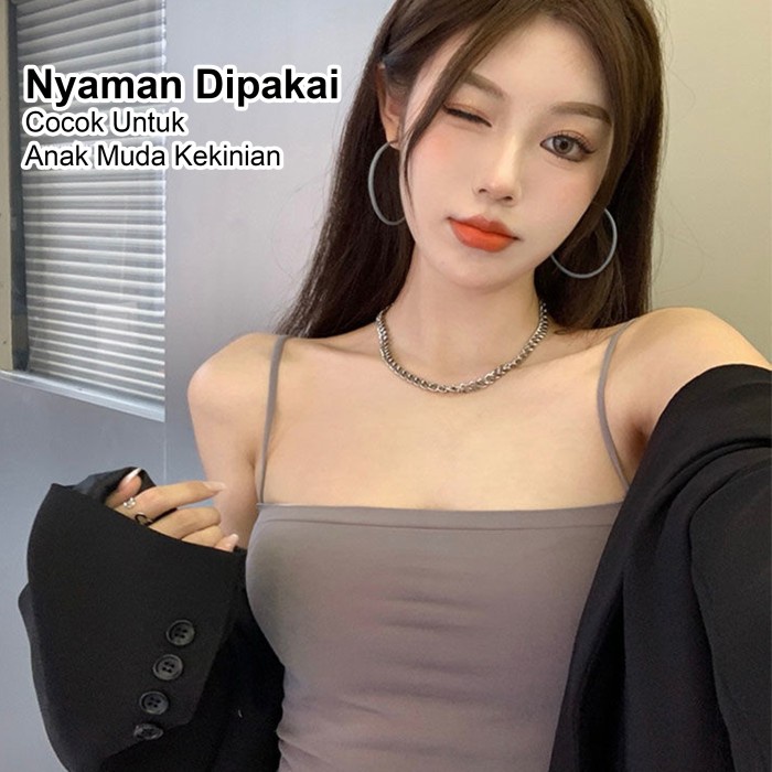 Tanktop Bra Crop Wanita BH Bra Wanita Olahraga SportTanktop Seamless Korea All Size