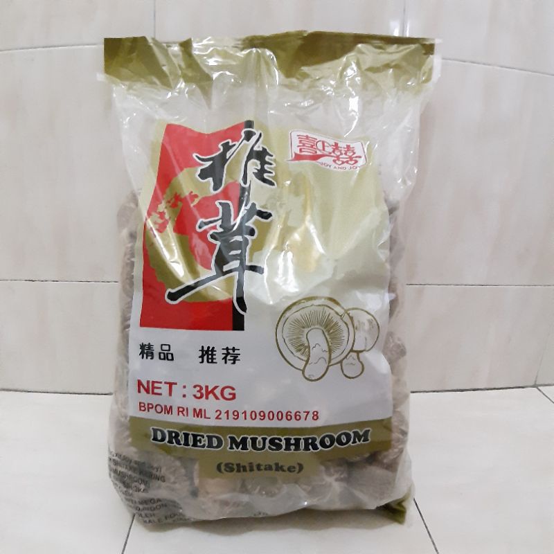 JAMUR SHITAKE / JAMUR PAYUNG / DRY SHITAKE 1 kg