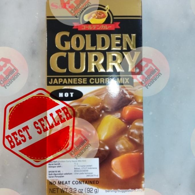

Buruan beli] S&B Golden Curry Sauce Mix Hot 92gr / Saus Kari Jepang
