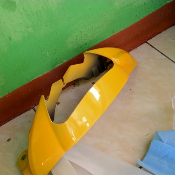 Cover Batok Kepala Depan Mio Sporty Kuning
