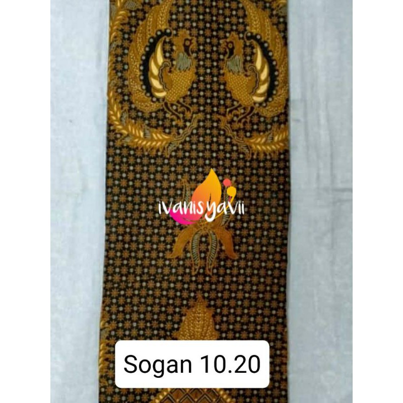 Jarik Cewek/ Cowok Warna Sogan, MOTIF LENGKAP