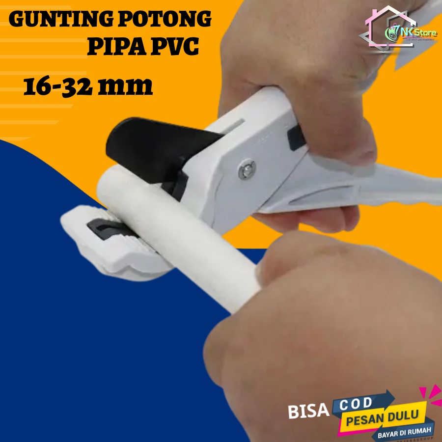 Gunting Alat Pemotong Potong Pipa PVC Paralon 16-32 mm