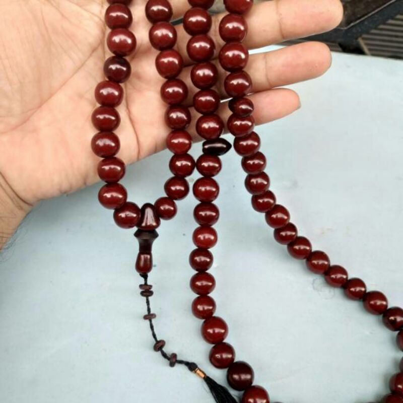 Tasbih biji buah lontar tasbih biji gebang