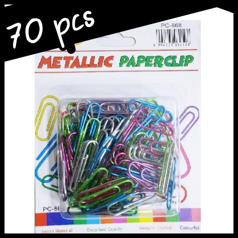 

Paper Clip Metallic Penjepit Kertas