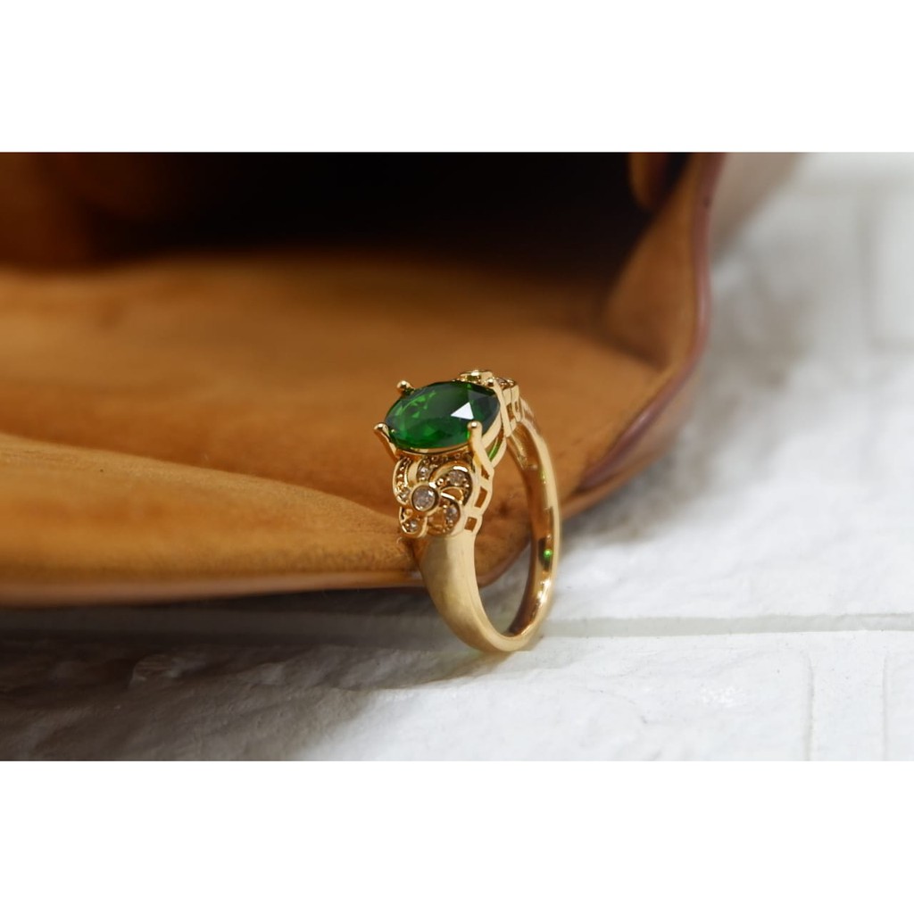 NEW! Cincin Xuping Gold Perhiasan Fashion Permata Mewah / Bisa COD